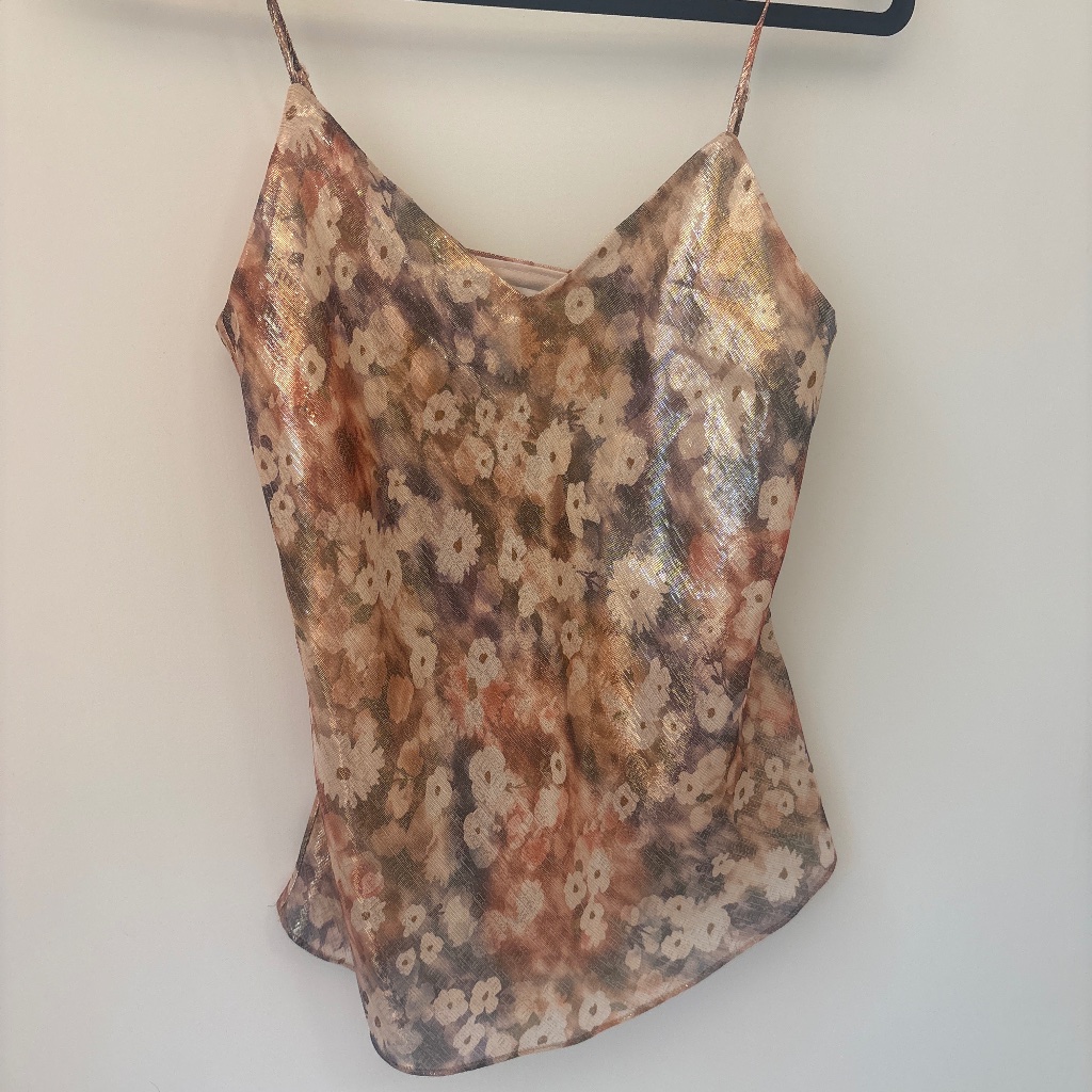 Nwt Club Monaco Sunset Floral Cami Size Xs